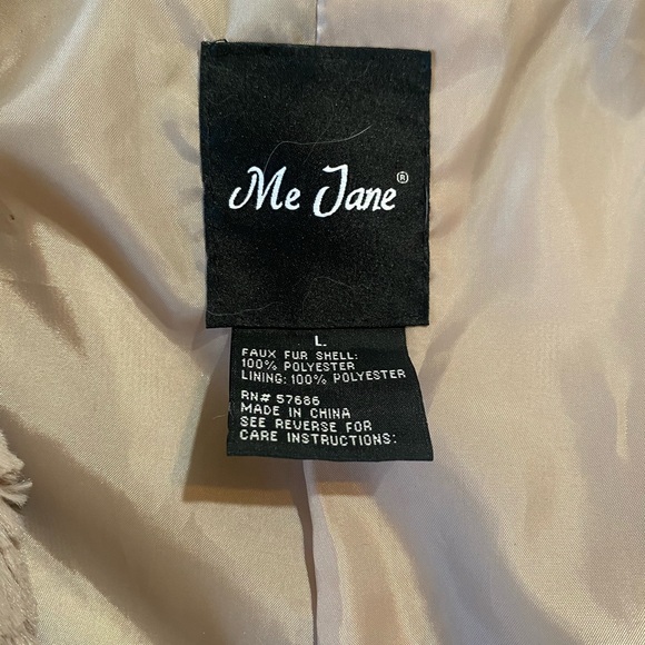 Me Jane. Faux Fur Jacket - Picture 3 of 3